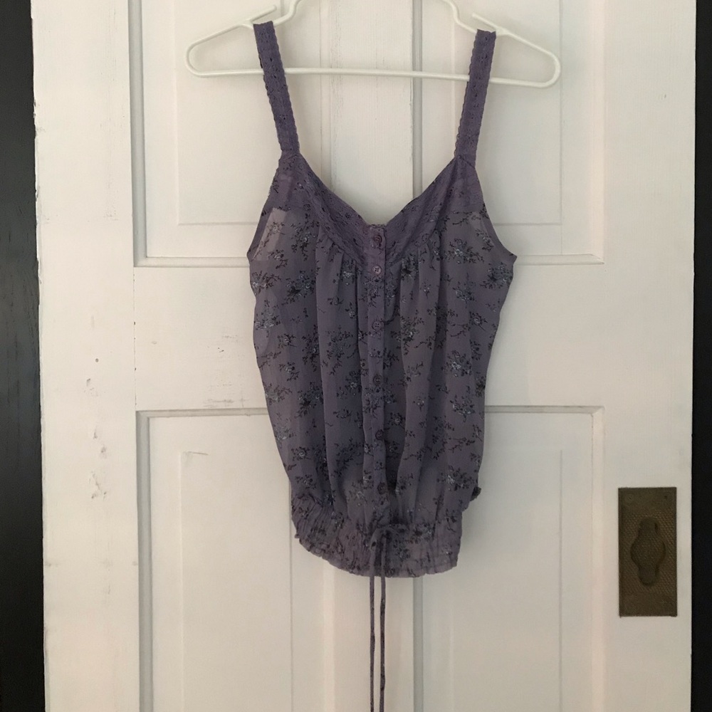 Floral tank top